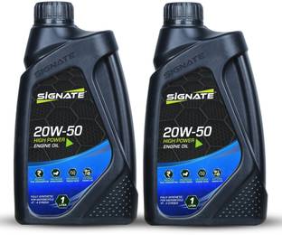 Signate 20W50 New Engine oil for street racing & Motorcycle oil High Performance Engine Oil