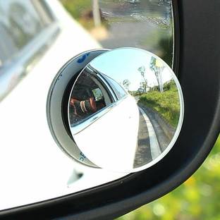 DeoDap Manual Blind Spot Mirror For Universal For Car Universal For Bike