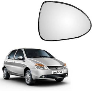 KING GENUINE Manual Driver Side, Rear View Mirror For Tata Indica