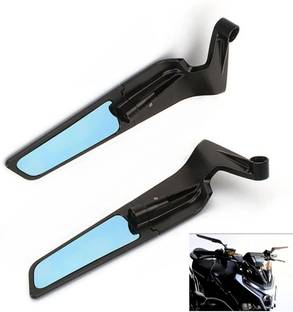 Egun Manual Rear View Mirror For BMW, Bajaj, KTM, Hero, Honda, Suzuki, Universal For Bike Universal For Bike
