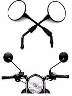 MODAROCK Manual Rear View Mirror For Royal Enfield Classic 350, Classic 500