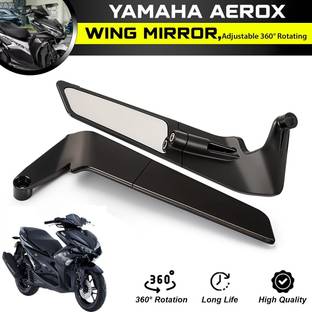 Atoray Manual Rear View Mirror For Yamaha, Universal For Bike Universal For Bike