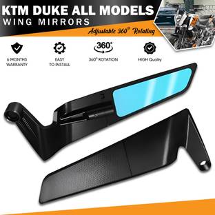 OBEROI'S TRADERS Manual Rear View Mirror For TVS Duke 200, Duke 390