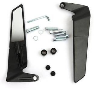 automunk Manual Rear View Mirror For Universal For Bike Universal For Bike