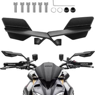 automunk Manual Rear View Mirror For Yamaha, Suzuki, KTM Universal For Bike