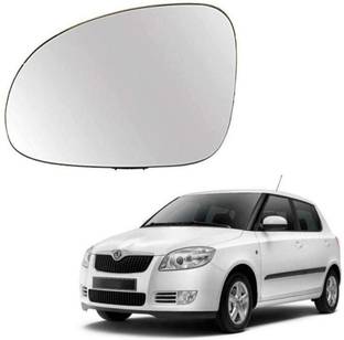 KING GENUINE Manual Remote Rear View Mirror, Passenger Side For Skoda Fabia