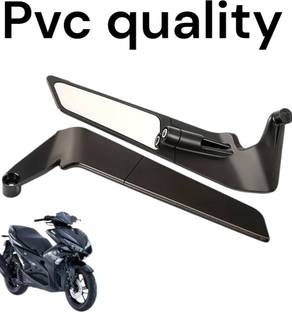 BIKEBLOOM Manual Rear View Mirror For Universal For Bike, Honda, Hero Glamour, Super Splendor, Universal For Bike, CB Shine, Splendor Plus, Activa