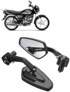 Pious Manual Rear View Mirror, Passenger Side, Driver Side For Bajaj, Hero, Honda, KTM, Royal Enfield, Suzuki, Yamaha, TVS, Universal For Bike Standard 350 Twin Spark, Super Splendor, Thunderbird 350, Universal For Bike