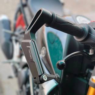 TRYFLY Manual Rear View Mirror For KTM, Honda, Hero, Bajaj, Suzuki, TVS, Yamaha, Universal For Bike Universal For Bike