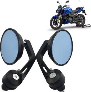 DvineAutoFashionZ Manual Rear View Mirror For TVS Universal For Bike