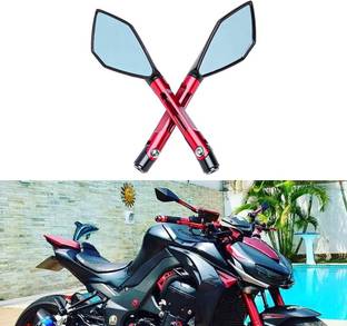 Vagary Manual Rear View Mirror For KTM, Suzuki, Yamaha, Honda, BMW, Hero Universal For Bike