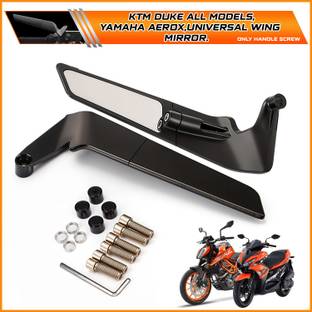 OTO2EYE Manual Rear View Mirror For Universal For Bike Universal For Bike