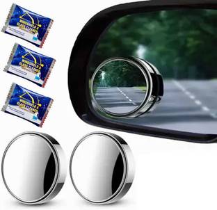 ARQIVO Manual Blind Spot Mirror For Universal For Car Universal For Bike
