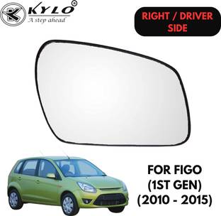 KYLO Manual Driver Side, Rear View Mirror For Ford Figo