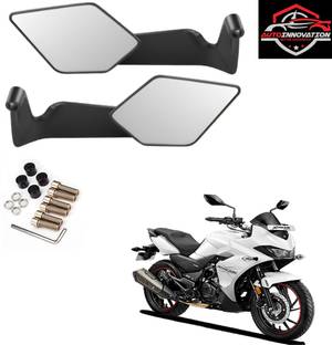 Autoinnovation Manual Blind Spot Mirror, Rear View Mirror For Hero, KTM, Suzuki, Yamaha, Universal For Bike Universal For Bike