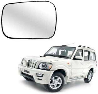 KING GENUINE Manual Rear View Mirror, Passenger Side For Mahindra Scorpio