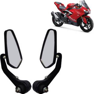 Pious Manual Rear View Mirror For TVS Universal For Bike