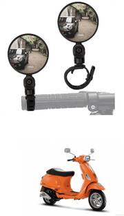 LOVMOTO Manual Rear View Mirror For Piaggio Vespa LX