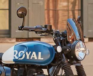 SGTB Manual Rear View Mirror For Royal Enfield Universal For Bike