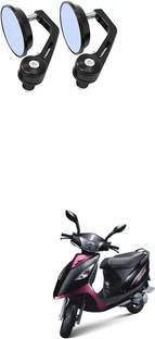 PRTEK Manual Rear View Mirror For TVS Streek