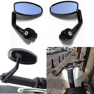 LOVMOTO Manual Rear View Mirror For Universal For Bike Universal For Bike
