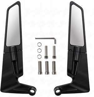 Otoroys Manual Rear View Mirror For Yamaha, Honda, KTM, TVS, Universal For Bike Universal For Bike