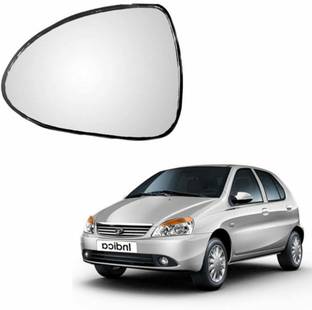 KING GENUINE Manual Passenger Side, Rear View Mirror For Tata Indica