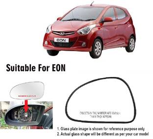 GS Grow n Shine Manual Passenger Side, Rear View Mirror For Hyundai Eon