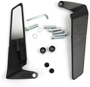 OOORIDE Manual Rear View Mirror For Universal For Bike Universal For Bike
