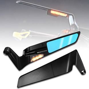 OBEROI'S TRADERS Manual Rear View Mirror For Universal For Bike Universal For Bike