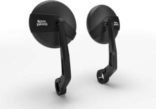 automunk Manual Rear View Mirror For Royal Enfield Universal For Bike