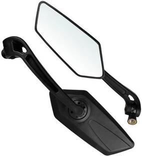 AOWBIKES Manual Rear View Mirror For Universal For Bike Universal For Bike
