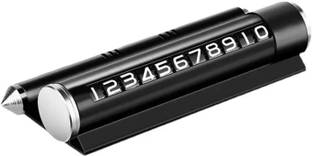 XieXie Car Dashboard Number Display - Mobile Number Display for Car Car Number Plate