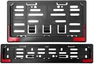 Vagary Bike Number Plate Frame with Reflector (Stander Size For All Bikes) _158 Bike Number Plate