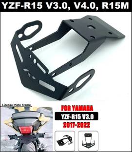 HALLOWS Tail Tidy for R15 V4 Matte Black Bike Number Plate