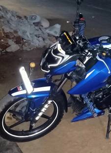 FAVOURITE RIDERS Apache 400 v number plate clamp Bike Number Plate