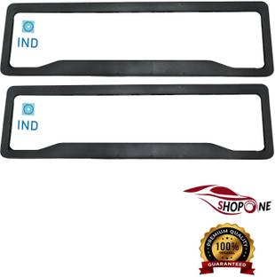 Shopone enterprises Full open no. plate frame Escape Car Number Plate