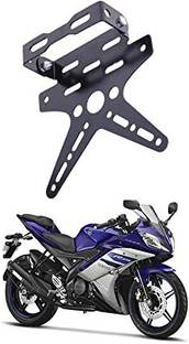SHOWRIDE Number License Plate Aluminum Alloy Holder Mount Bracket for Yamaha YZF-R15 V2 Bike Number Plate