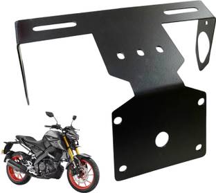 Dhe Best Bike Small Tail tidy Visor Number Plate Holder Bracket For Yamaha MT 15 Bike Number Plate