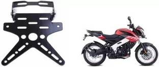 Giinix GNX-231-License Number Plate Frame Holder Tail Tidy Black For Pulsar NS200 Bike Number Plate