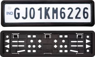 JAY BALAJI Car Number Plate Frame Front and Back Side Car Number Plate