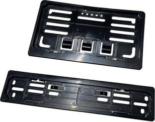 Vagary Bike Number Plate Frame (Standard Size for All Bikes) (Front & Back) -133 Bike Number Plate