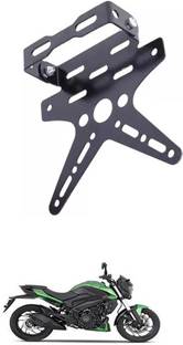 E-Shoppe REAR NUMBER PLATE STAY SMALL AND TAIL TIDY VISOR (BLACK) For Dominar Bike Number Plate