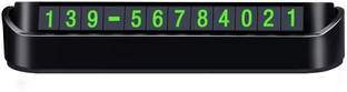 RG Car Dashboard Number Display - Mobile Number Display Car, Temporary Car Parking Car Number Plate