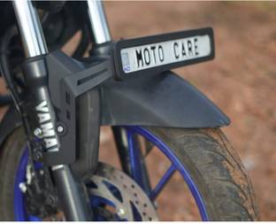 auto trends fz premium quality number plate holder/clamp aluminium Bike Number Plate