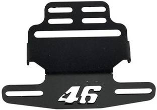 acube mart 46 Tail Tidy Number Plate Holder universal for All Bikes (black) Bike Number Plate