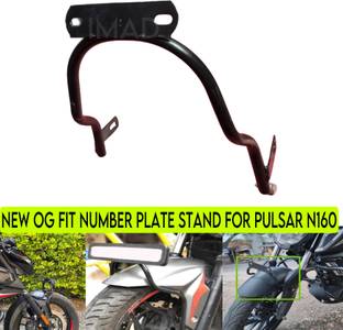 imad NUMBER PLATE STAND FOR PULSAR N Bike Number Plate