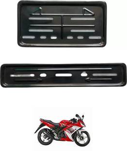 E-Shoppe Bike Number Plate Frame (Front & Back) For R15 s Bike Number Plate