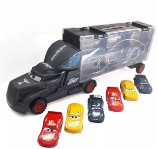 SKBD 7 in 1 Car Truck Toy Big Trucks Toy 6 Caret for Toddlers SKD