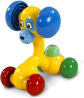 Mopaniraj Friction Dog Toy Cute Puppy 3 Face Role Play Toy